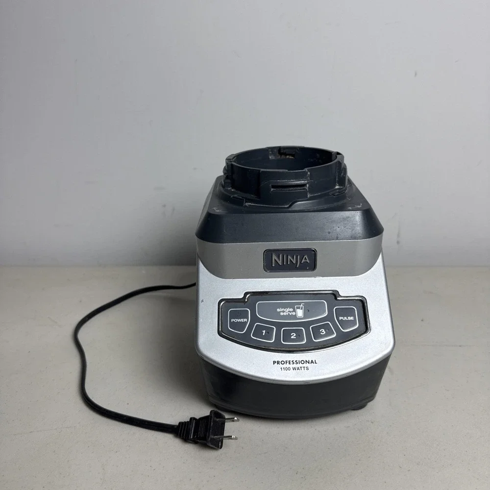 Ninja Professional 1100 Watts Blender BL660 30 Motor Base Only TESTED